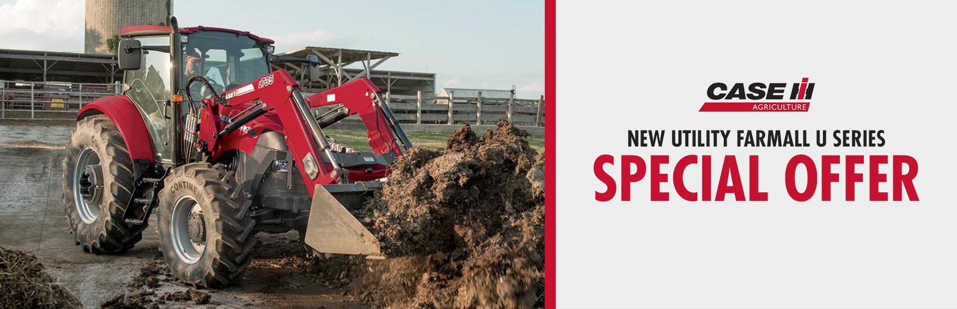 Case IH: New Utility Farmall U Series Special Offer